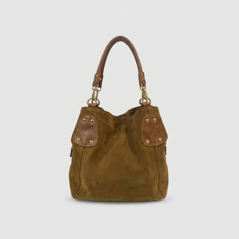Terra Suede Tote Bag